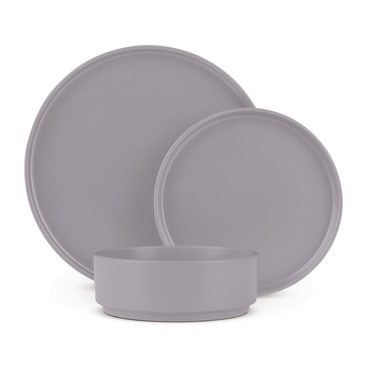Tellerset Taupe Collection 18--Teilig. Set - Taupe, Basics, Keramik (39/28,5/29,5cm)