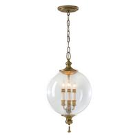 HÄNGELEUCHTE FE-ARGENTO-P - Goldfarben, Natur, Glas/Metall (30.5/64.3cm) - Elstead Lighting