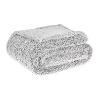 Kuscheldecke Carlotta - Anthrazit, MODERN, Textil (150/200cm) - Luca Bessoni
