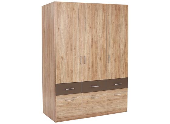 Šatná Skriňa Aalen-extra - sivá, Konvenčný, kompozitné drevo (136/197/54cm) Šatná Skriňa Aalen-extra - sivá, Konvenčný, kompozitné drevo (136/197/54cm)