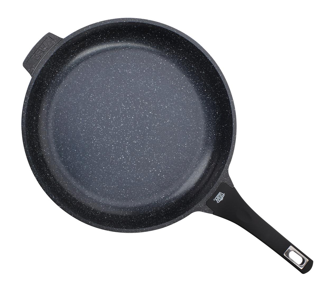 Pfanne Titanium Granitadvanced Aluminiumguss, Schwarz - Schwarz, Basics, Metall (32cm) - GSW