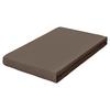 Topper-Spannleintuch Pure Topper - Taupe, Basics, Textil (90-100/190-220cm) - Schlafgut