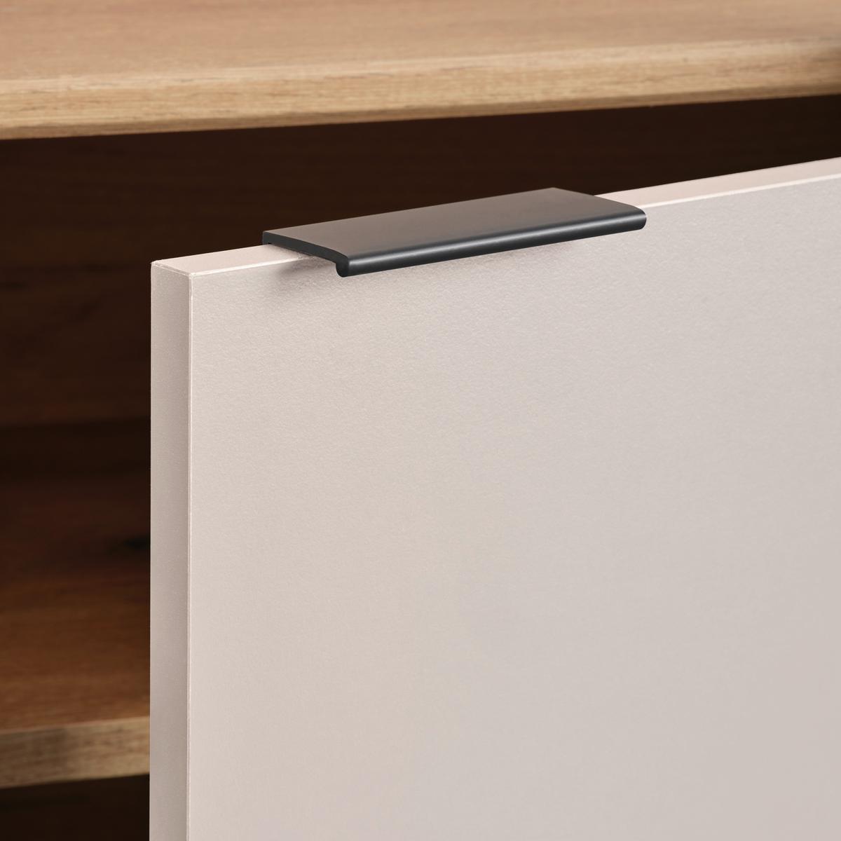 Garderobenbank Clever Eiche Dekor/Kaschmir B: 90cm - Kaschmir/Eichefarben, MODERN, Holzwerkstoff (90/52/38cm)
