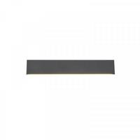 Led-wandleuchte 225174742 Concha - Anthrazit, KONVENTIONELL, Kunststoff/Metall (47/8/4,5cm) - Trio Leuchten