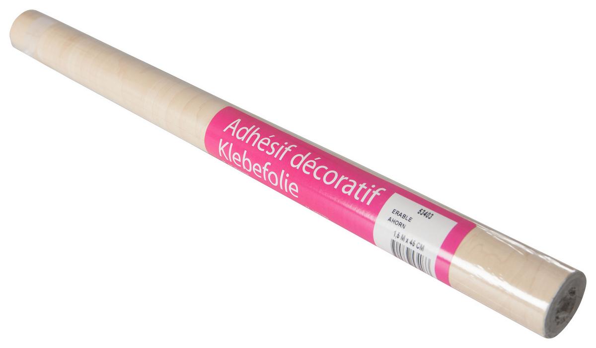 Klebefolie Ahornholz-Optik Basic-Line 45x150 cm - Ahornfarben, KONVENTIONELL, Kunststoff (45/150cm)