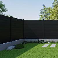 Sichtschutz Helios - Braun, MODERN, Holzwerkstoff (180/180/21cm) - Beldano