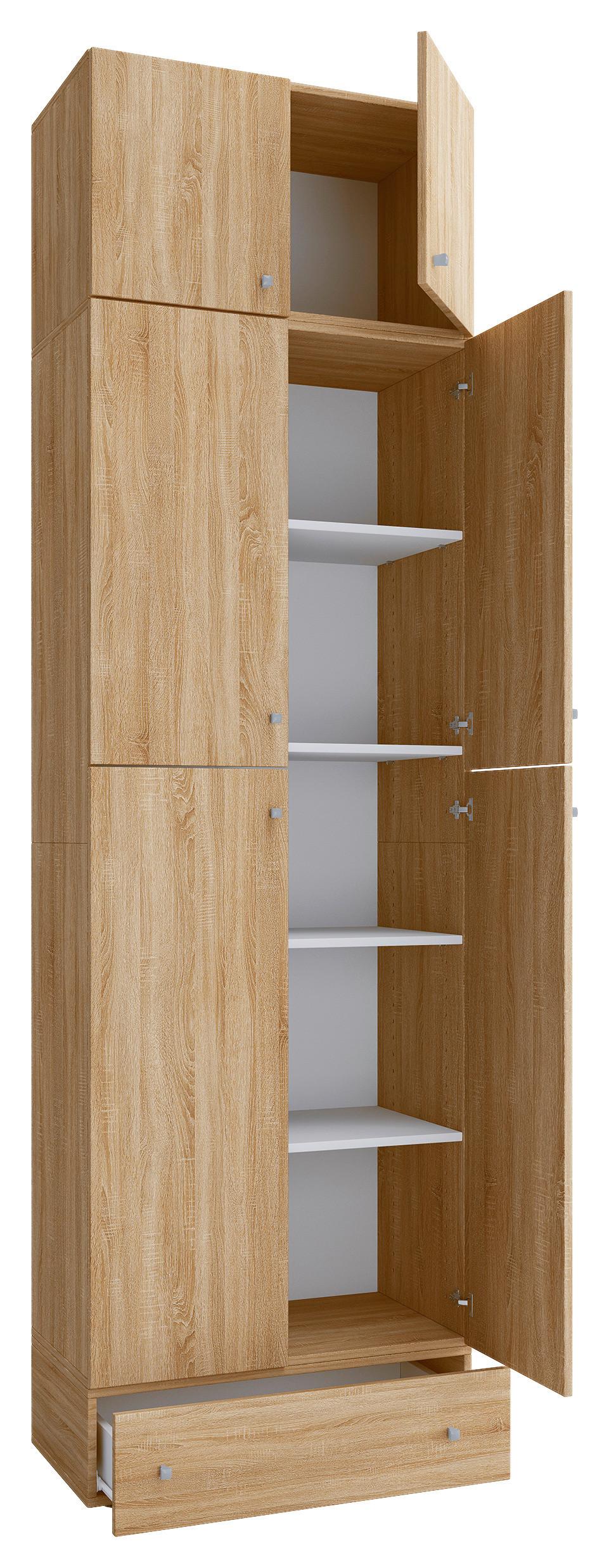 Aktenschrank Lona Eiche Dekor B: 70 Cm - Sonoma Eiche, MODERN, Holzwerkstoff (70/240/39cm) - MID.YOU