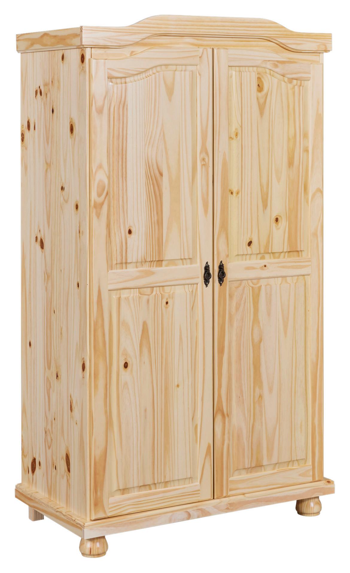 Šatníková skriňa GENF šírka 104cm - farba duba/farba borovice, Lifestyle (104/180/56cm) - MID.YOU