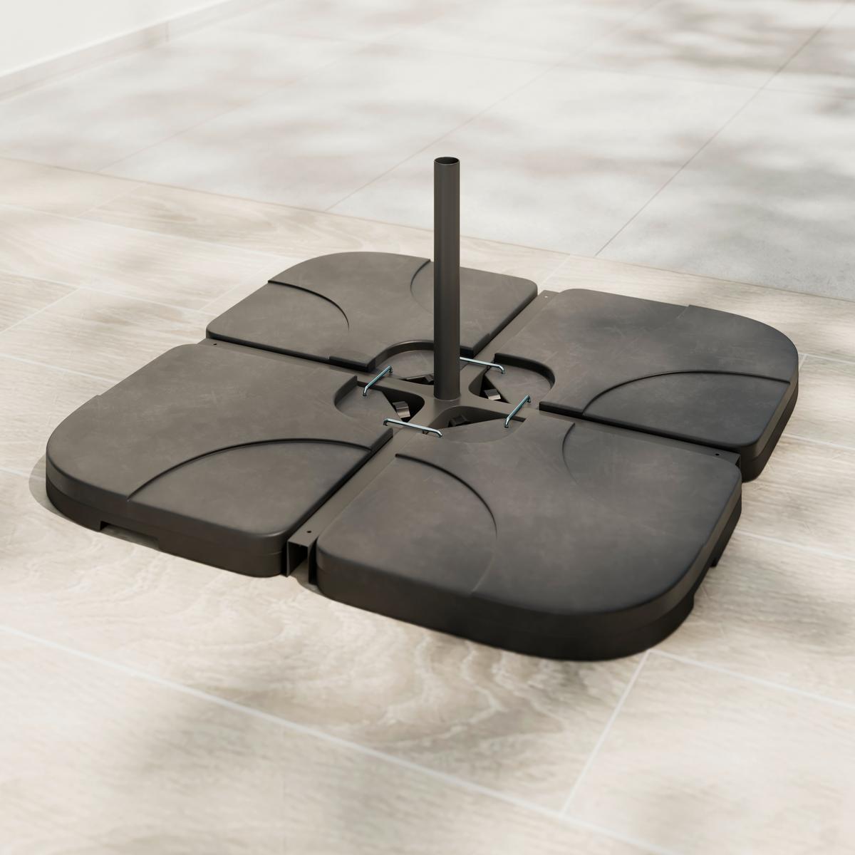 ZAŤAŽOVACIA PLATŇA PEZI - čierna, Basics, plast - Mömax