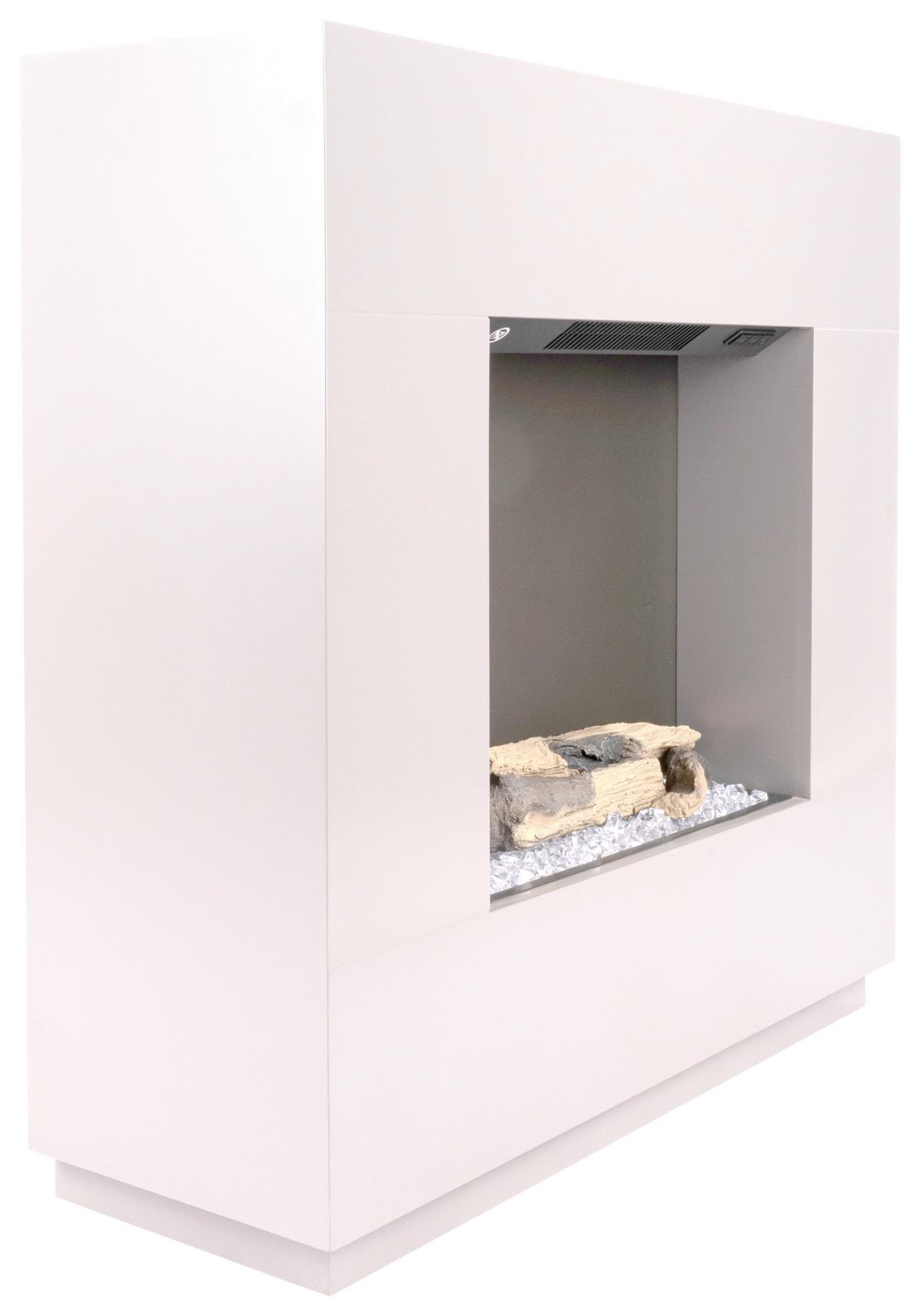 Elektrokamin Bg00752 - Weiß, Basics, Holzwerkstoff (80/76/26cm)