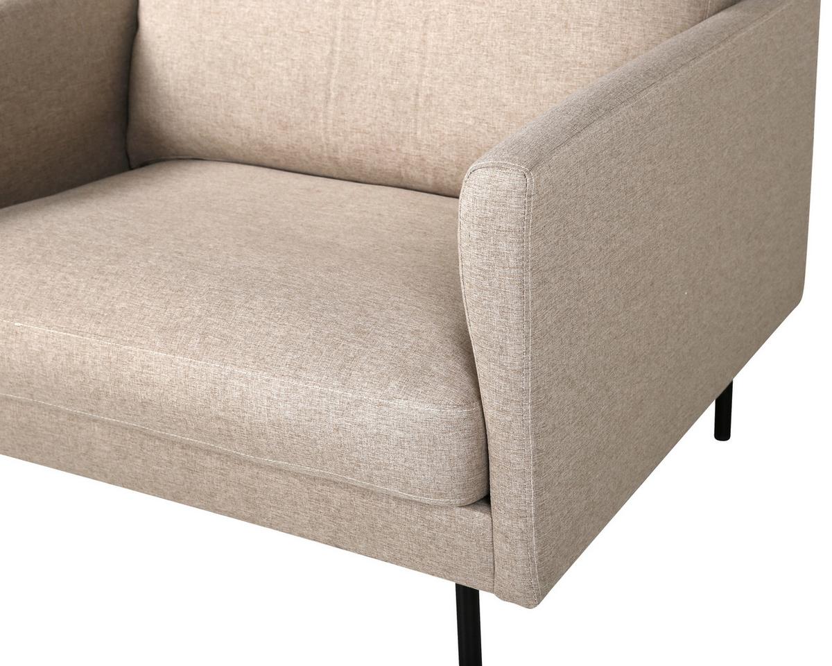 Sessel Zoom - Design, Textil/Metall (95/80/84cm) - Livetastic