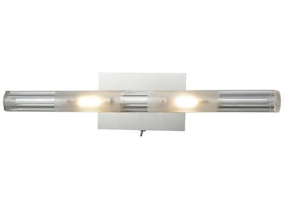 Led Nástěnné Svítidlo Selma - barvy chromu, Moderní, kov/umělá hmota (40/11/6cm) Led Nástěnné Svítidlo Selma - barvy chromu, Moderní, kov/umělá hmota (40/11/6cm)