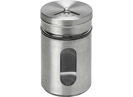Dóza Na Koření Gemma - barvy nerez oceli, kov/sklo (4,9/8cm) - Mömax modern living Dóza Na Koření Gemma - barvy nerez oceli, kov/sklo (4,9/8cm) - Mömax modern living