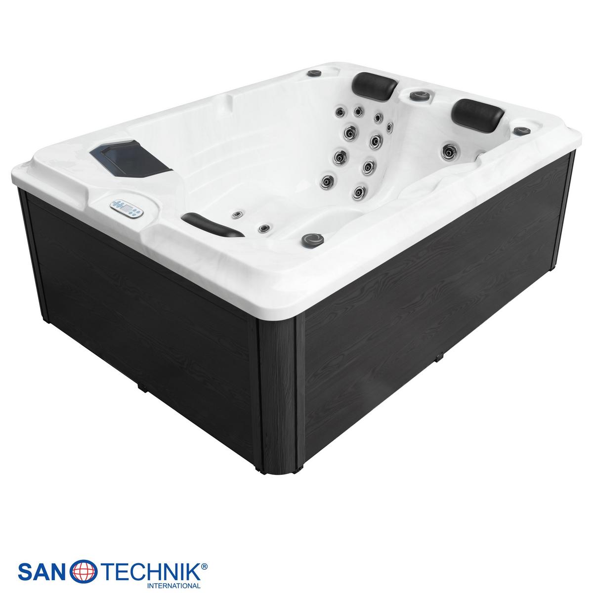Whirlpool Kunststoff XXL1956 210x160x80 cm - Weiß, Basics, Kunststoff (160/210/80cm)