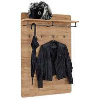 Előszobapanel Fontana - tölgyfa színű, Modern, faalapú anyag (84/129/27cm)