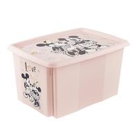 Dreh/Stapelbox 'Minnie' nordic pink - Pink, MODERN, Kunststoff (55,5/40/30cm)