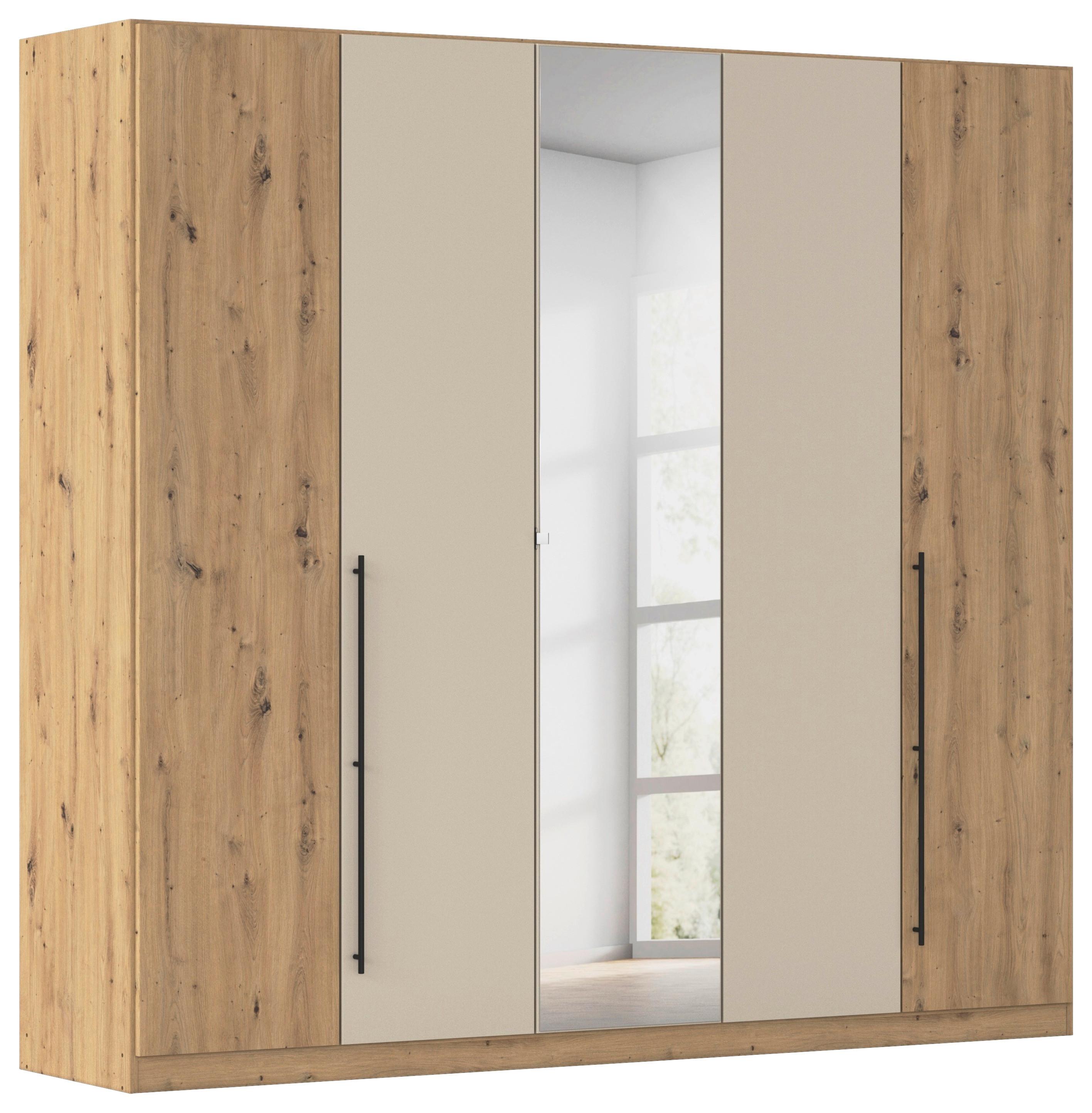 Kleiderschrank Safari mit Spg. Champ./Eiche D. B: 226cm