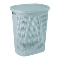 koš na prádlo ARNE 58 L - modrá, Moderní, plast (47,5cm)
