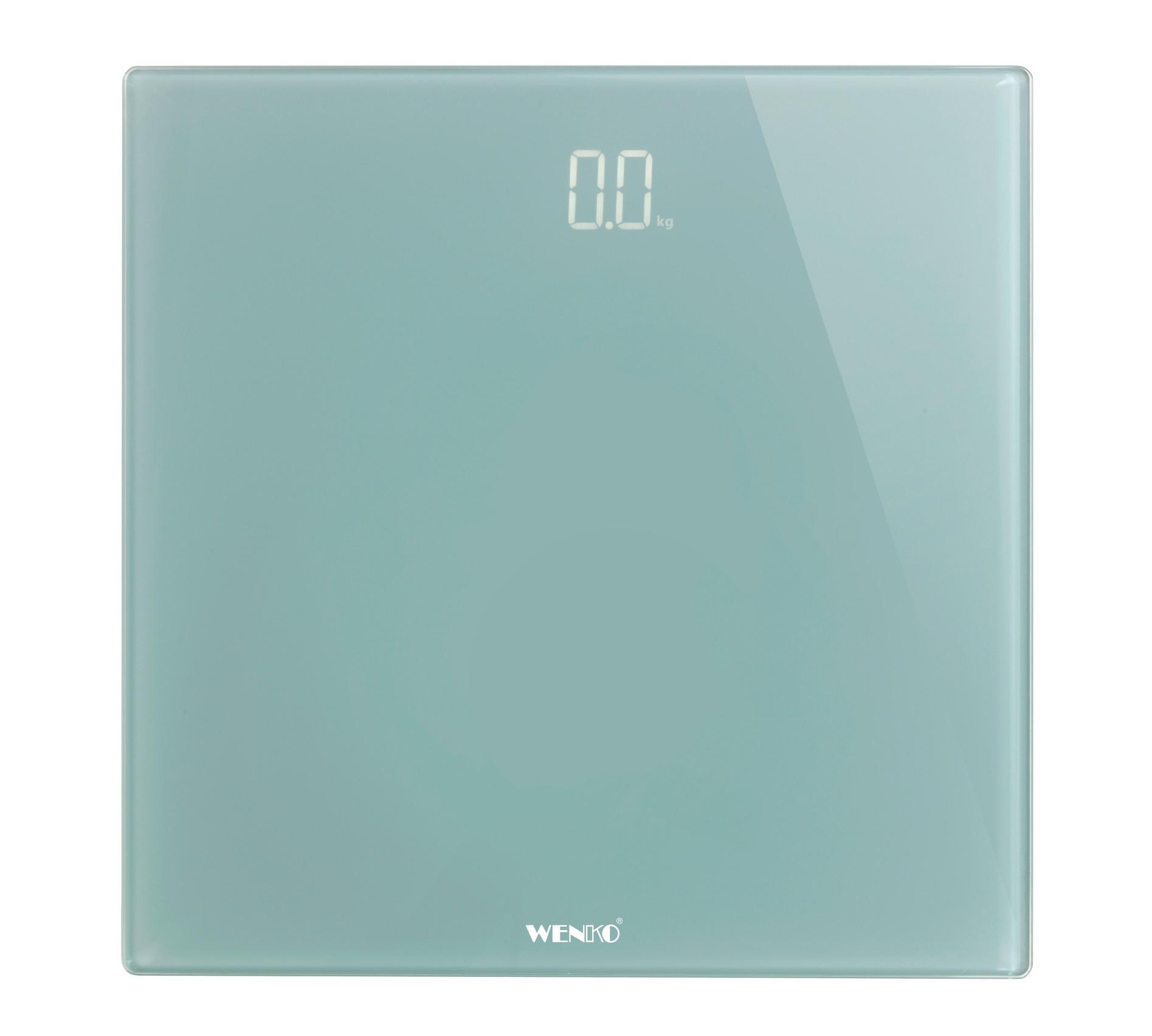 Osobná váha PERSONENWAAGE 24461100 - sivá, Konventionell, plast/sklo (30/2,1/30cm) - Wenko