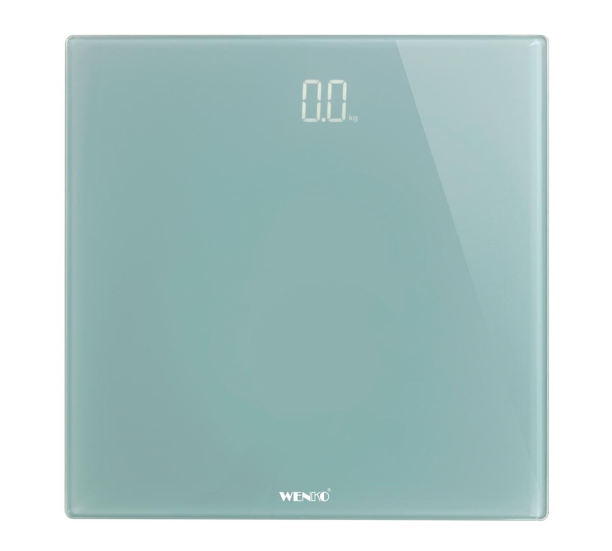 Osobná váha PERSONENWAAGE 24461100 - sivá, Konventionell, plast/sklo (30/2,1/30cm) - Wenko