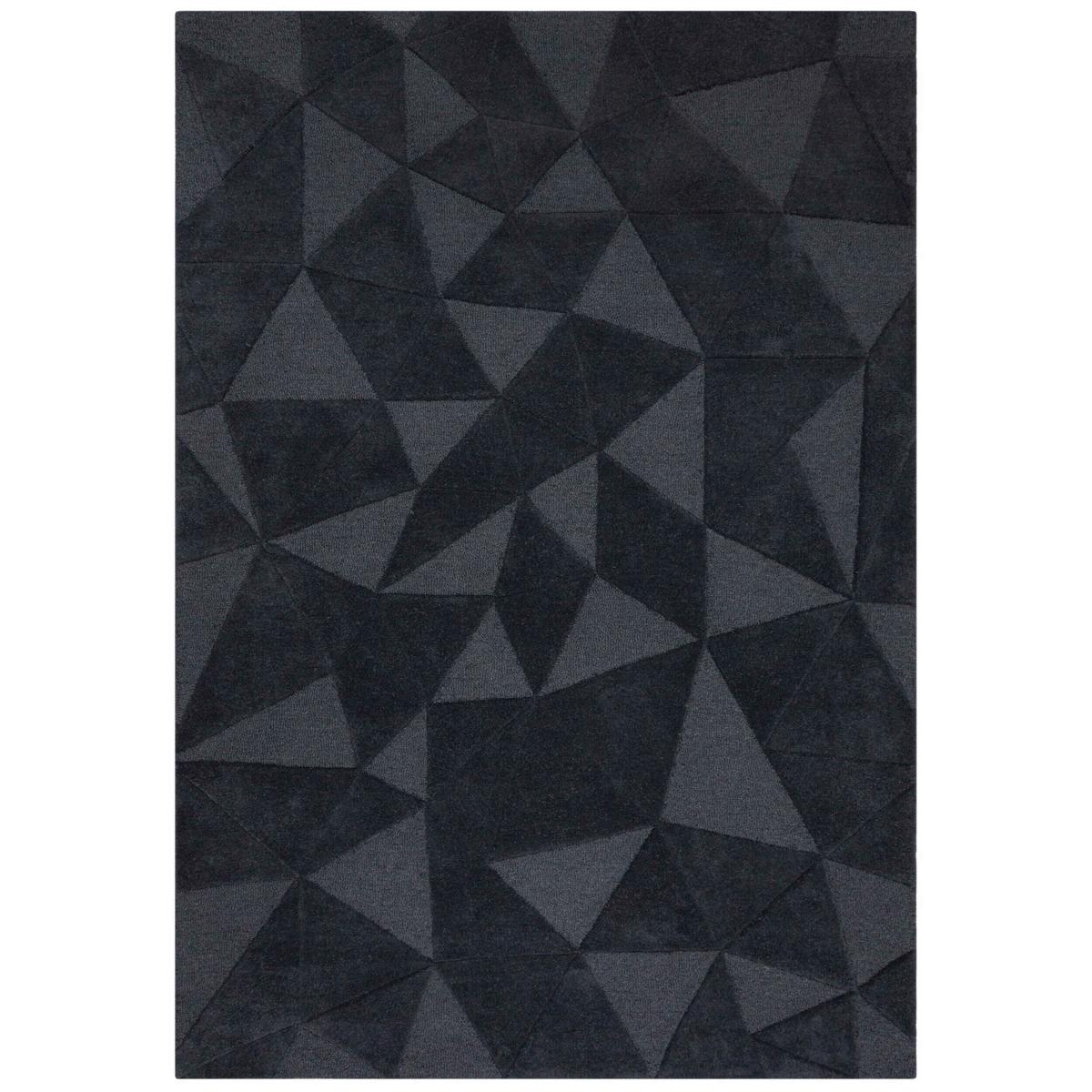 Wollteppich 503119373449 - Grau, Basics, Textil (160/230cm)