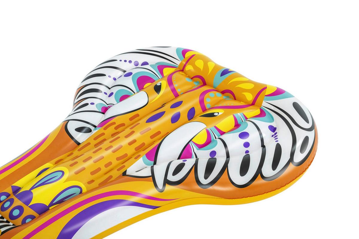 Luftmatratzen LxB: 176x142 cm Bis 90 Kg Belastbar - Schwarz/Orange, MODERN, Kunststoff (176/142/23cm) - Bestway