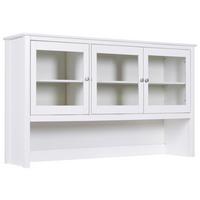 Buffetaufsatz Chilly Home - Weiß, KONVENTIONELL, Holz (160cm) - MID.YOU