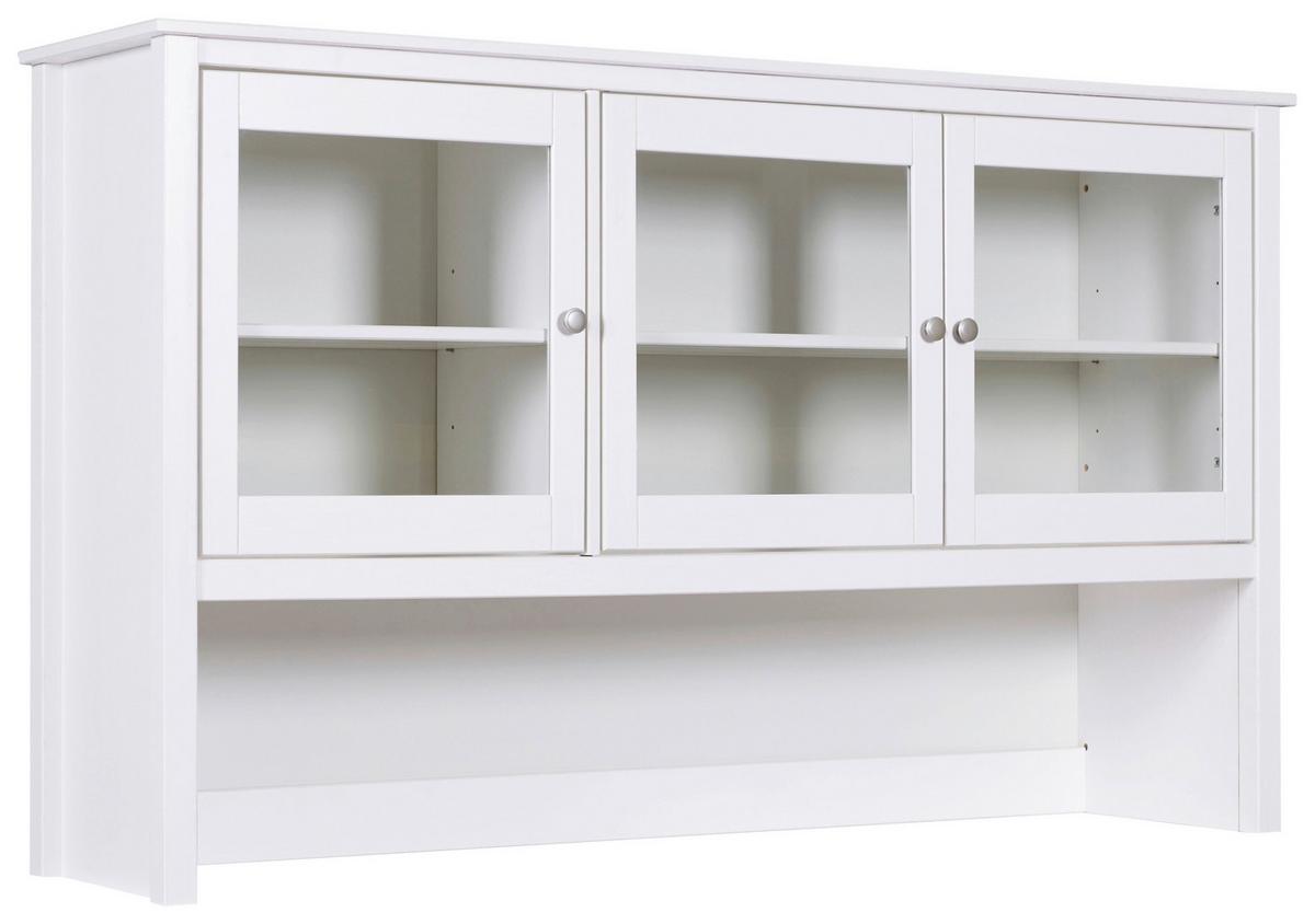 Buffetaufsatz Chilly Home - Weiß, KONVENTIONELL, Holz (160cm) - MID.YOU