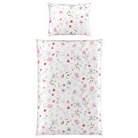 Bettwäsche Gulietta - Rosa/Weiß, ROMANTIK / LANDHAUS, Textil - James Wood