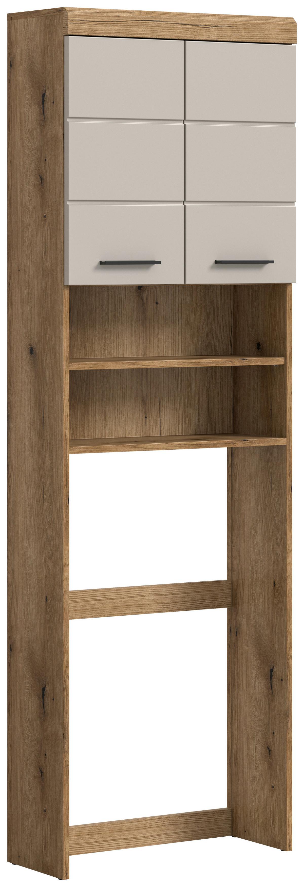 Waschmaschinenschrank Scout Kaschmir/Naturfarben B: 63 cm - Kaschmir/Naturfarben, MODERN, Holzwerkstoff (63/191/34cm) - MID.YOU