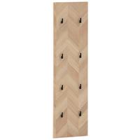 Garderobenpaneel Piazza Eichefarben B: 30 Cm - Eichefarben, Design, Holzwerkstoff (30/110,6/2,6cm) - MID.YOU