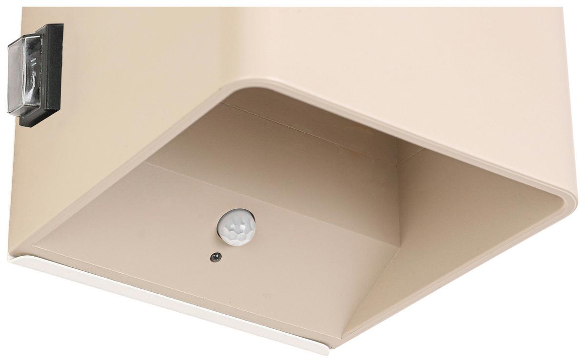 NÁSTĚNNÉ LED SVÍTIDLO HERO2 - pískové barvy, Moderní, kov/plast (10,28/10,1/8,05cm) - Modern Living