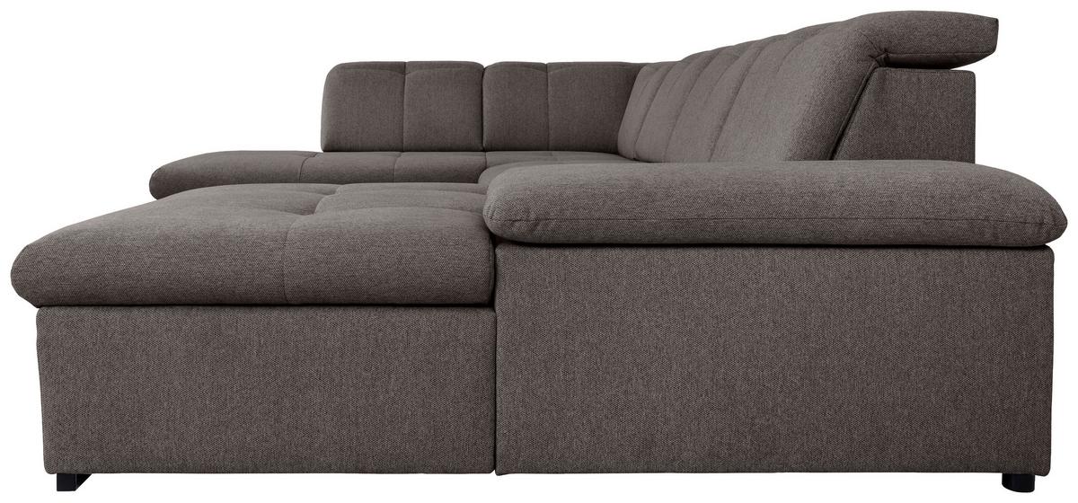 Wohnlandschaft Ramzes Grau U: 215x328x173 cm - Grau, Design, Textil (215/328/173cm) - MID.YOU