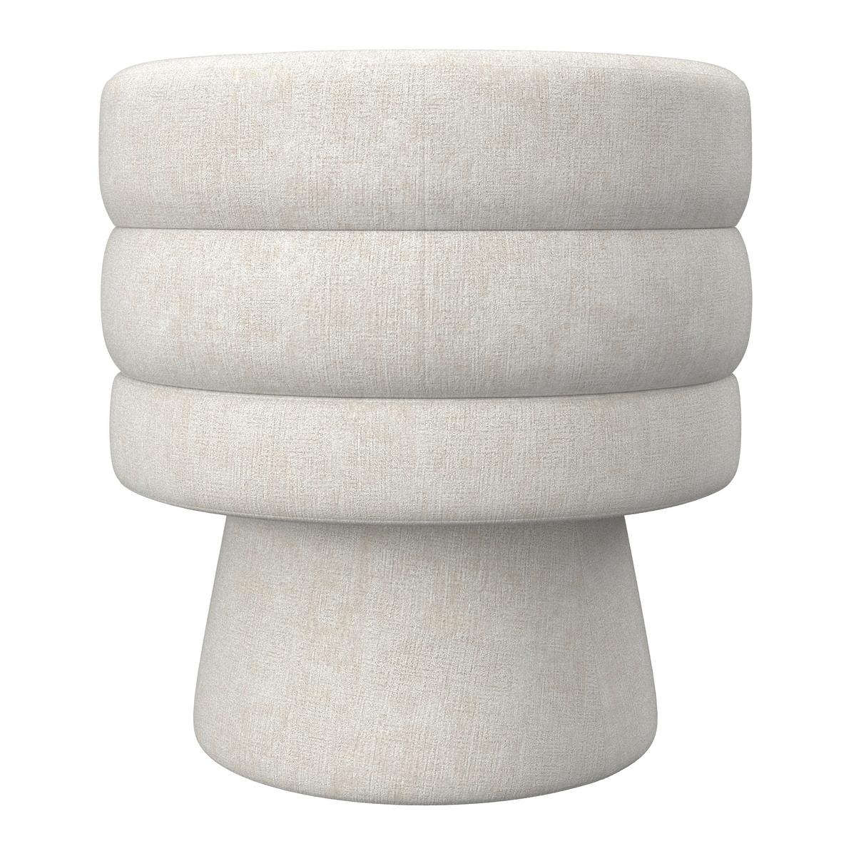 ŽIDLE JULINA - krémová, Moderní, dřevo/textil (71/74/72cm) - Bessagi Home