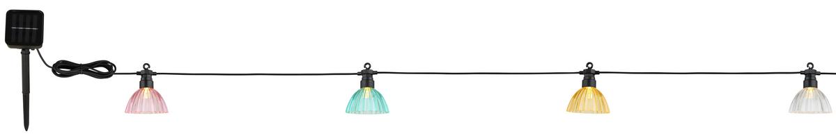 Solarleuchte 36800-10 - Klar/Pink, Basics, Kunststoff (360/8,5/10cm) - Globo