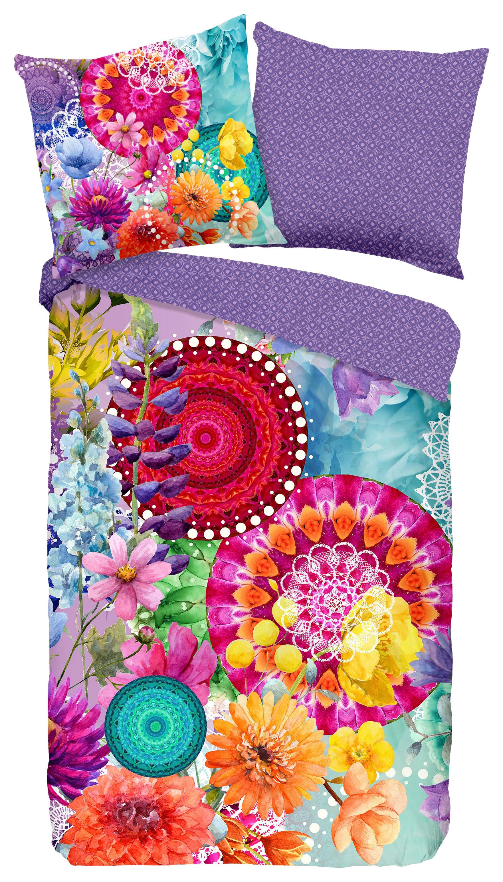 Wendebettwäsche Vitori Multicolor 135x200 cm - Multicolor, Design, Textil (135/200cm)