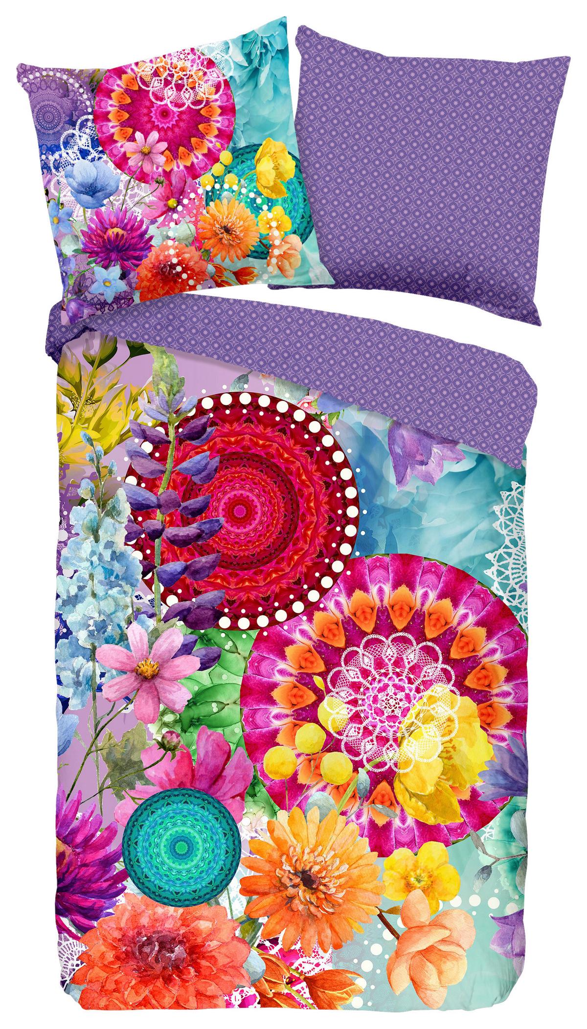 Wendebettwäsche Vitori Multicolor 135x200 cm - Multicolor, Design, Textil (135/200cm)