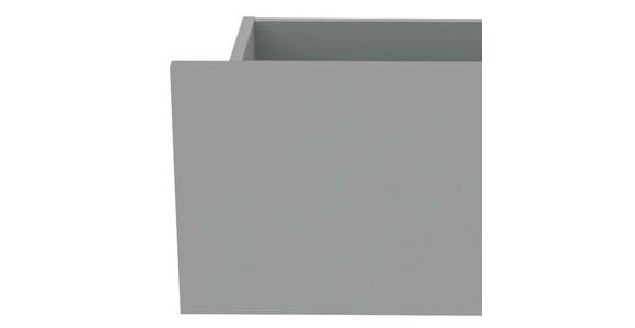 Schubkasteneinsatz Unit B: 45,3 cm, Seidengrau - Hellgrau, MODERN, Holzwerkstoff (45,3/21,9/36,6cm) - Ondega