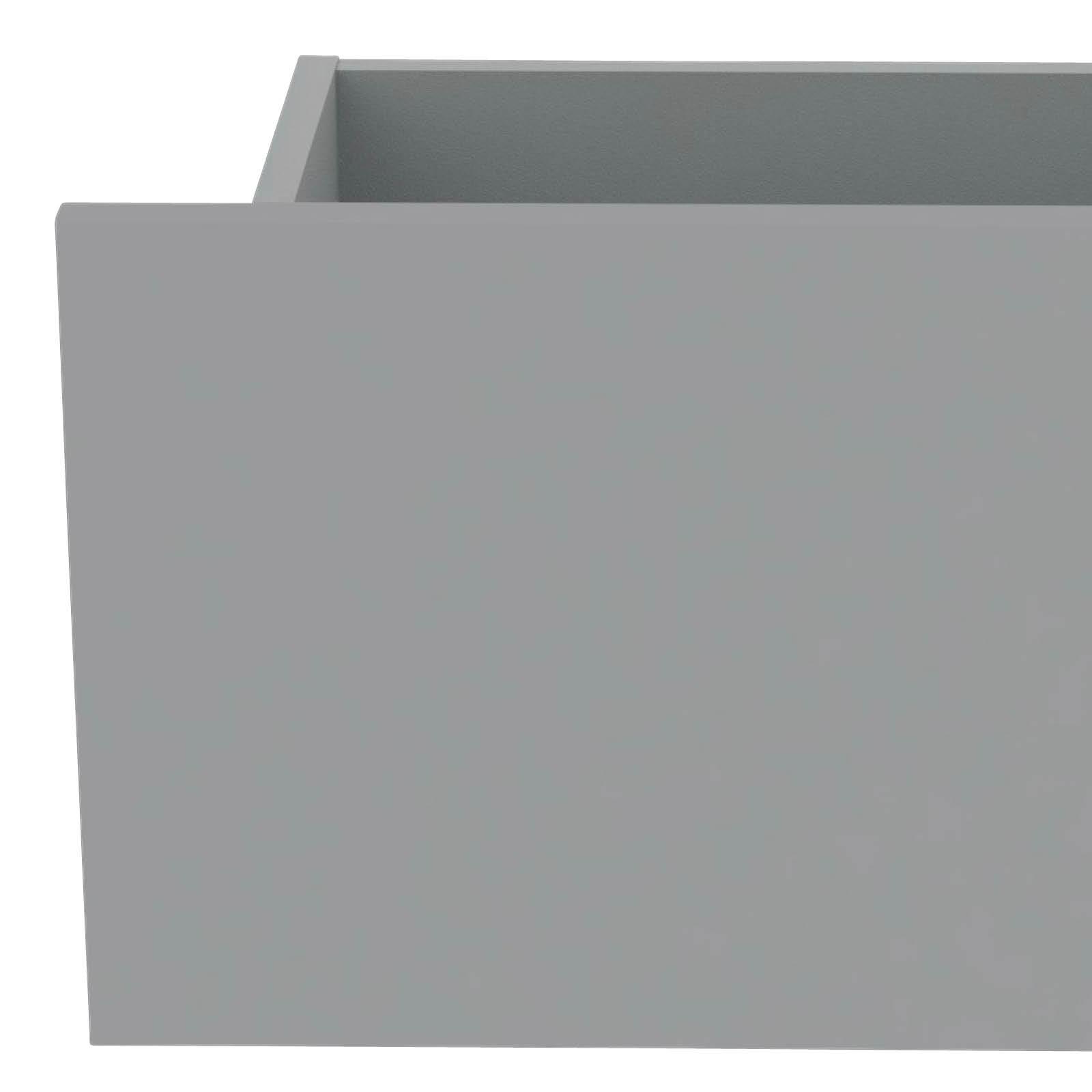 ZÁSUVKA UNIT-ELEMENTS - svetlosivá, Modern, kompozitné drevo (45,3/21,9/36,6cm) - Ondega