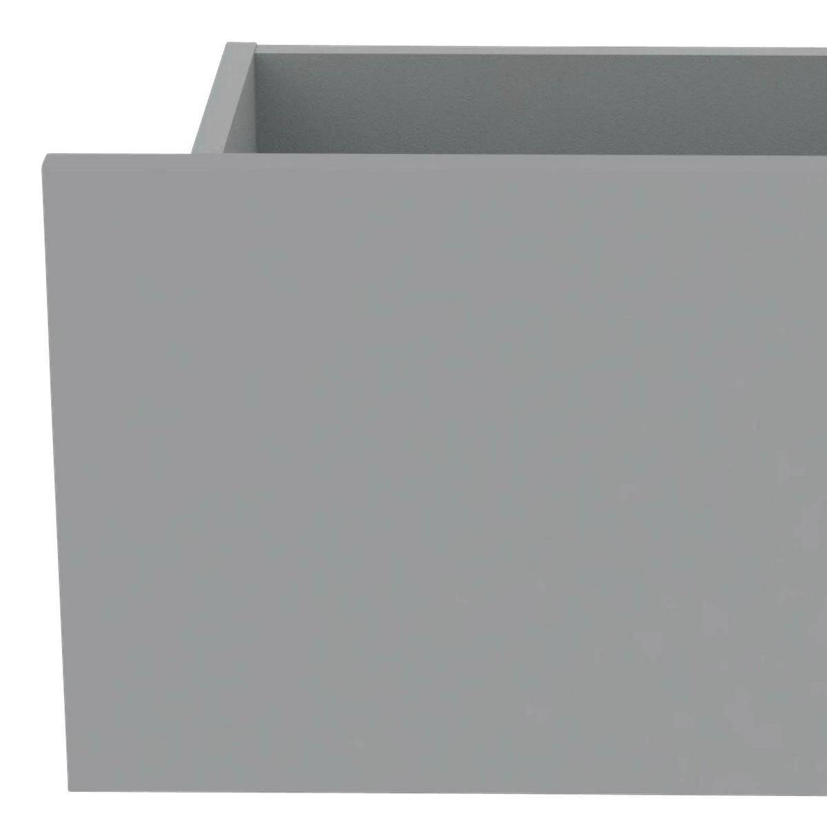 Fiók Unit-Elements - világosszürke, Modern, faalapú anyag (45,3/21,9/36,6cm) - Ondega