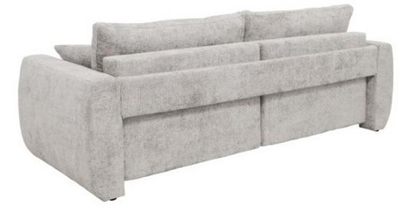 Schlafsofa Bali - Creme/Schwarz, MODERN, Holz/Textil (245/74-90/104cm) - Luca Bessoni