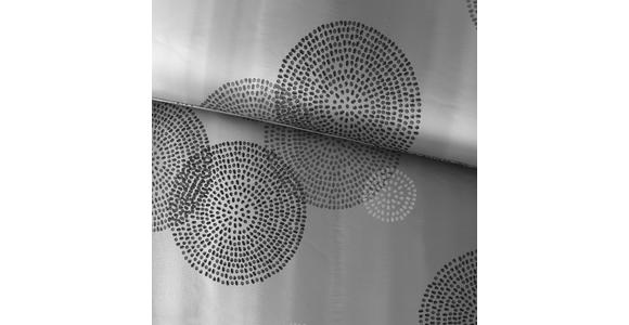 Bettwäsche 140x200 cm Rebecca Baumwolle Grau Kreise - Grau, ROMANTIK / LANDHAUS, Textil (140/200cm) - James Wood