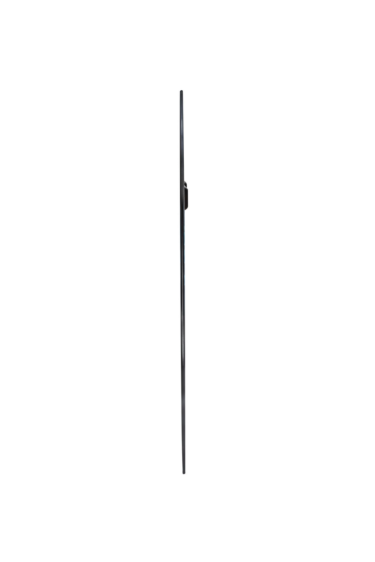 Zrkadlo ESRA čierna 50cm - čierna, Modern, kov/sklo (50cm) - Mömax