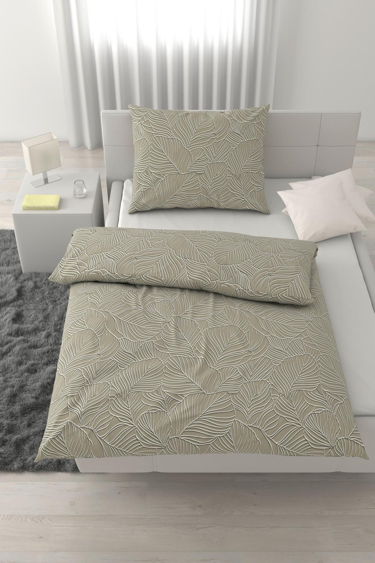 POSTEĽNÁ BIELIZEŇ CHLOE - smaragdovozelená, textil (140/200cm) - Mömax