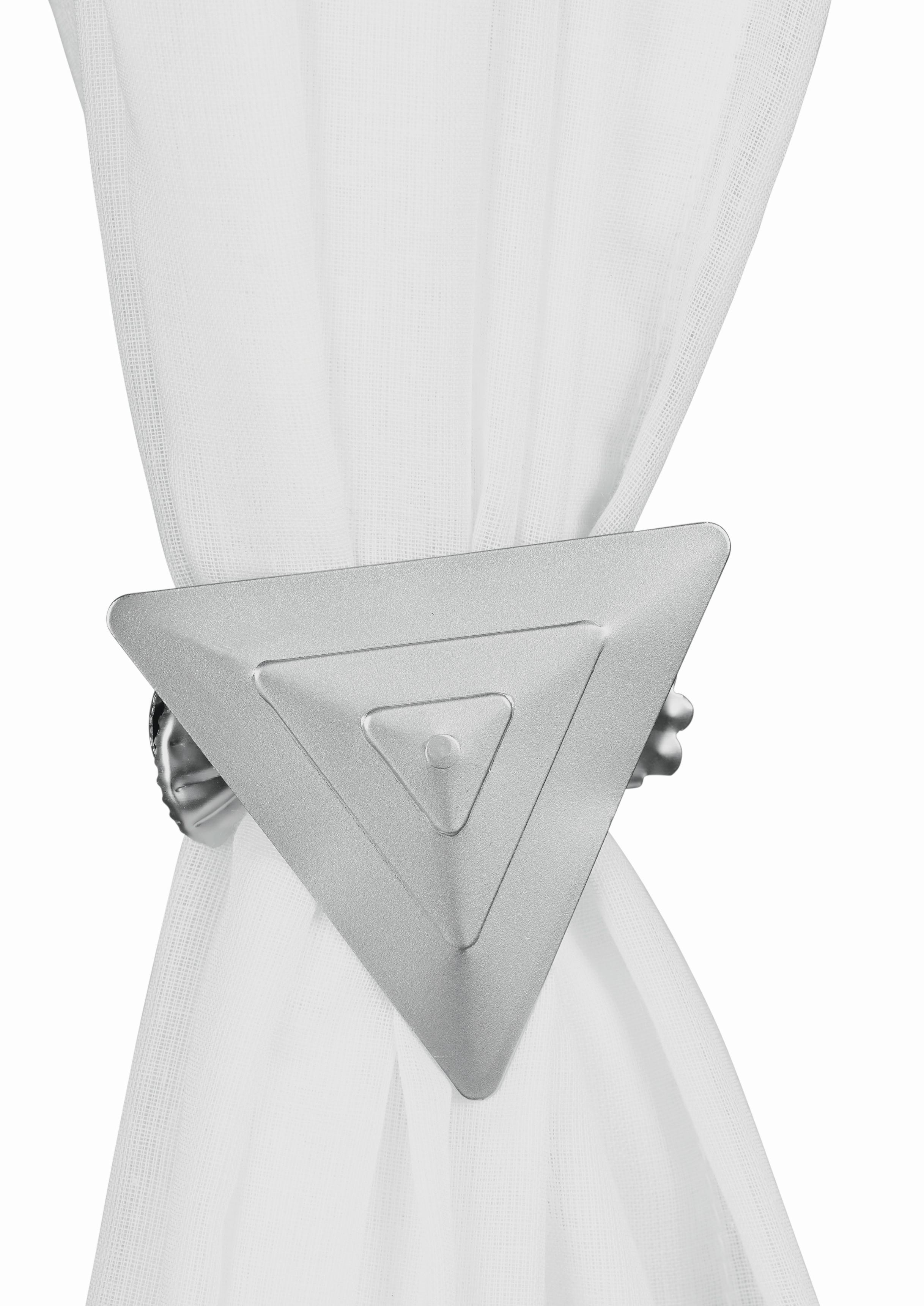 DEKORAČNÁ SPONA TRIO - strieborná, Modern, kov (10/15/4cm) - Modern Living