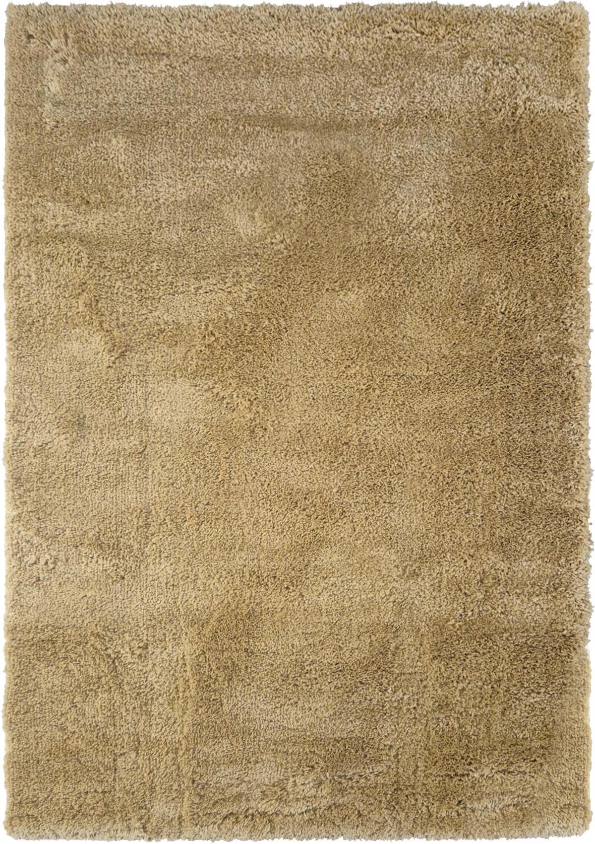 Hochflorteppich Lina - Gelb, Basics, Textil (80/150cm) - Luca Bessoni