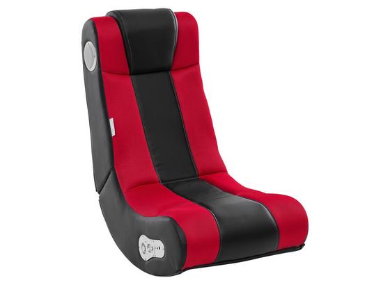 Gamingstuhl Ingamer B: 57 cm - Rot/Schwarz, Design, Textil (57/101/79,5cm) - Carryhome Gamingstuhl Ingamer B: 57 cm - Rot/Schwarz, Design, Textil (57/101/79,5cm) - Carryhome