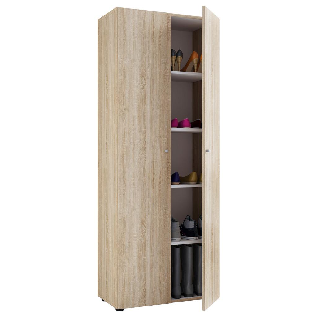 Schuhschrank Vandol Sonoma Eiche Dekor B: 70 cm