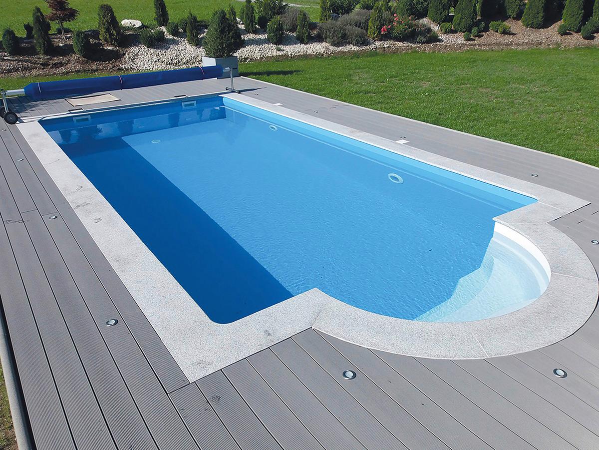 Schwimmbecken-Set Plus Gran Canaria mit Pumpe L: 800 cm - Blau, Basics, Kunststoff (800/400/150cm)