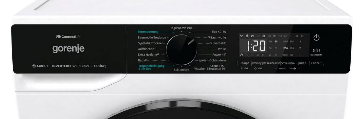 Waschtrockner WD2Pa1x64adw/At - Weiß, Basics, Metall (59,5/84,5/59cm) - Gorenje